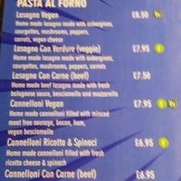 Pasta at Pepe Nero Italian - The Full Moon in Bristol