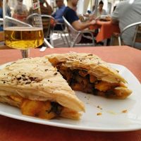 Hojaldre marino (Vegan) at El Almirez in Aranjuez