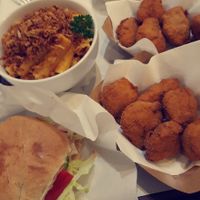 Fitness Burger, Mac n Cheese + Nuggets at Tom & Mäx in Bad Aibling