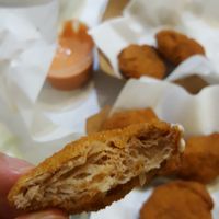 Same texture and taste like chicken nuggets at Tom & Mäx in Bad Aibling