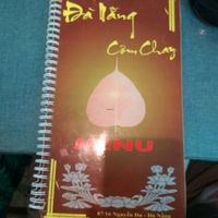 menu 1 at Com Chay - Nguyen Du in Da Nang