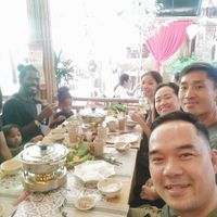 quiet space, ancient and peaceful atmosphere, rich vegetarian dishes at Com Chay - Nguyen Du in Da Nang