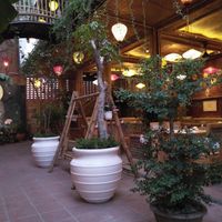 quiet space, ancient and peaceful atmosphere, rich vegetarian dishes at Com Chay - Nguyen Du in Da Nang