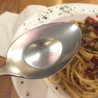 Funny spoon at Kubrick in Kowloon