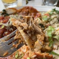 Jackfruit and potato tamales Vegan Style at Camp Robber in Montrose
