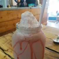 Strawberry Milkshake at Double Dutch Pancake House in York