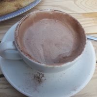 Hot chocolate at Double Dutch Pancake House in York