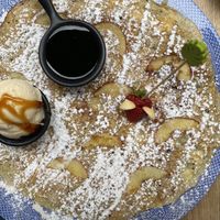 Sweet pancakes at Double Dutch Pancake House in York