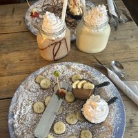 £35 in total  at Double Dutch Pancake House in York