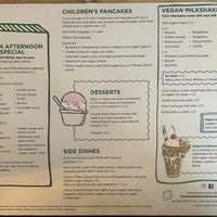 Menu Aug 2024  at Double Dutch Pancake House in York