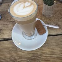 Oat latte   at Double Dutch Pancake House in York