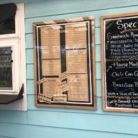 Menu at Sea Star Cafe in Chincoteague