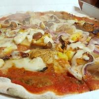 Pizza with mushroom!  at Pizzeria Stuzzico 2 in Padua