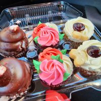 Vegan valentines cupcakes at Pure Love Bakery in Avon