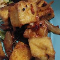 Salt and Pepper Tofu at Red Lantern in El Paso