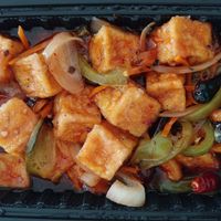Five Tastes, no chicken base, sub tofu, good but salt and pepper tofu is better at Red Lantern in El Paso