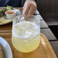 Agave lemonade   at Love Organics & Birthcafe in Yomitan