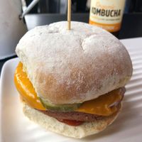 Amazing Vegan Cheeseburger at Grill'd in Brisbane