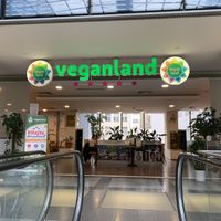 Outside  at Veganland - Karlovo Namesti in Prague