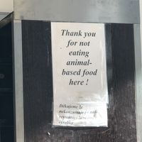 The place is very much fully vegan  at Veganland - Karlovo Namesti in Prague