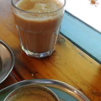 Vegan Soy Masala Chai at Babaji's Kitchen in Belgrave