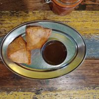 Samosa at Babaji's Kitchen in Belgrave