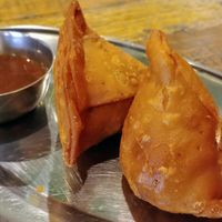 Samosa  at Babaji's Kitchen in Belgrave