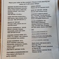 please avoid altering our menu- as a vegan you have no other option in this café at Sandfly Cafe in Te Anau