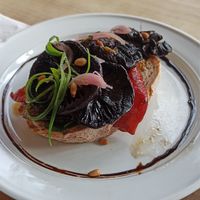 Grilled veg melt *-brie at Sandfly Cafe in Te Anau