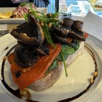 Veggie melt without cheese  at Sandfly Cafe in Te Anau