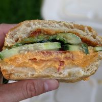 Hummazing sandwich at Even Stevens Sandwiches in Logan