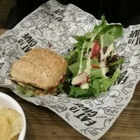 hummazing vegan  at Even Stevens Sandwiches in Logan