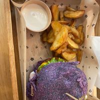 Flower burger at Flower Burger in Turin