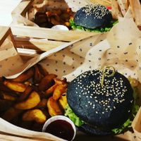 THE Flower burger, super good! at Flower Burger in Turin