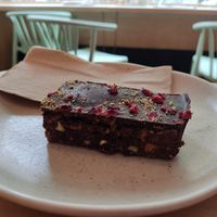 Vegan rocky road at Fig and Sparrow in Manchester