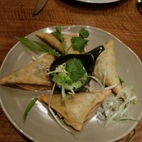 Samosas at Rote Rübe in Oberndorf In Tirol