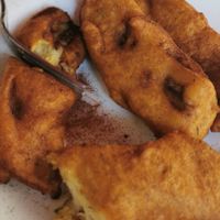 Gebackene Banane at Chandni in Berlin