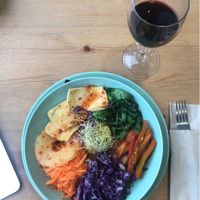 Vegan Buddha Bowl at Organic Cafe in Fuengirola