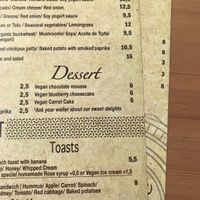 Desserts at Organic Cafe in Fuengirola