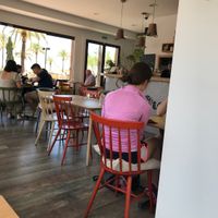 Front facing water  at Organic Cafe in Fuengirola