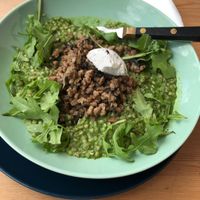 Risotto at Organic Cafe in Fuengirola