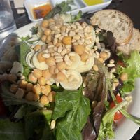 Modified salad to be vegan.  at Urth Caffe in Laguna Beach