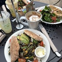 Paradise Salad  at Urth Caffe in Laguna Beach