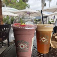   at Urth Caffe in Laguna Beach