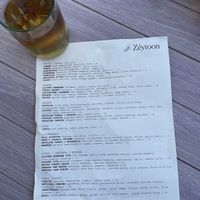 Amazing Mediterranean food with half the menu vegan or able to be made vegan    at Zeytoon Cafe in Laguna Beach