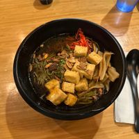 Kale tofu ramen  at Gu Ramen Taps and Tapas in Laguna Beach