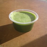 Wheatgrass shot at Juice It Up - Iris Ave in Moreno Valley