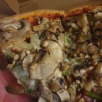 Vegan gourmet veggie Pizza at Mozarella Fella in Ipswich