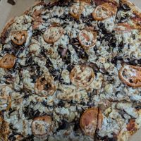Vegorama with cashew cream at Mozarella Fella in Ipswich