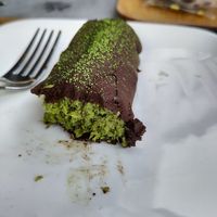 Matcha bounty at Kaffabar in Brussels